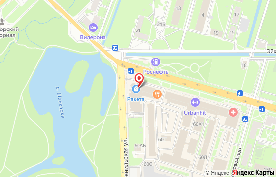Карта: ,Санкт-Петербургский пр., д. 60