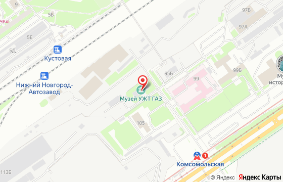 Карта: Нижний Новгород, пр. Ленина, д. 103А, к. 1