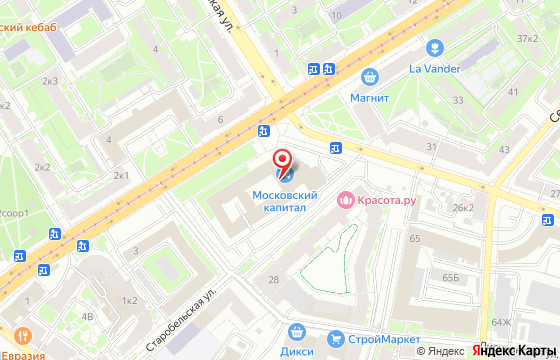 Карта: Санкт-Петербург, Торжковская 5, офис 525