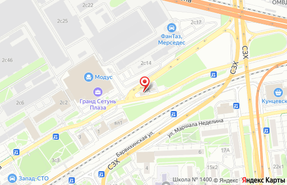Карта: Москва, ул. Горбунова, д. 2а