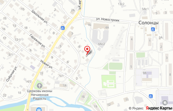 Карта: Красноярск, ул. Школьная, 2