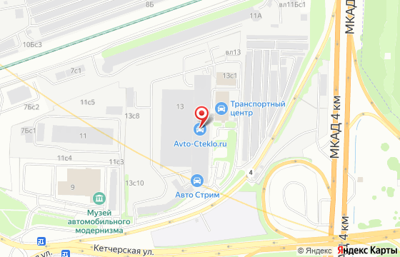 Карта: Кетчерская, 13