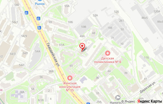 Карта: г. Казань, ул. Отрадная, д. 38Б