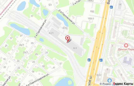 Карта: Москва, 1-я Горловская улица, 4 стр. 4