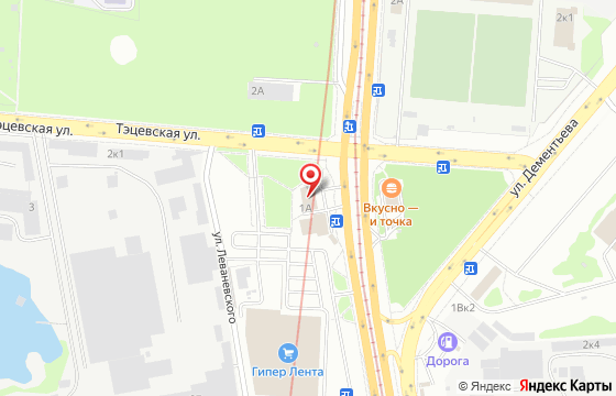 Карта: Казань, ул. Копылова 1а