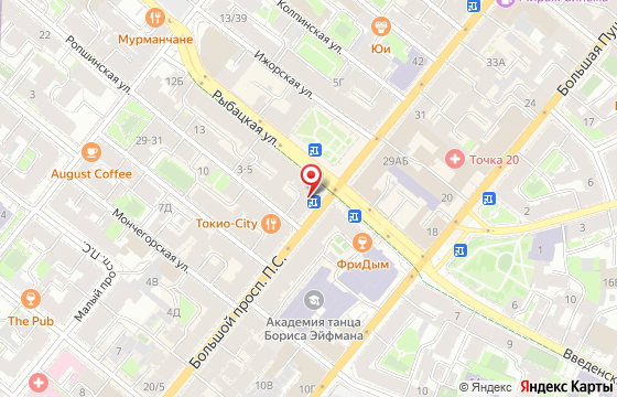 Карта: Большой проспект П.С., д. 32
