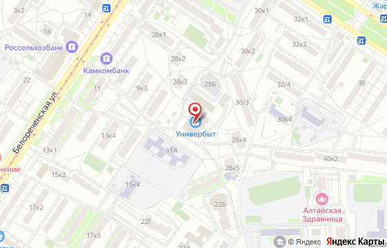 Карта: Екатеринбург, ул. Посадская, 28а, офис 413