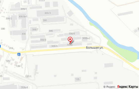 Карта: Новосибирск, ул. Большая, 308в