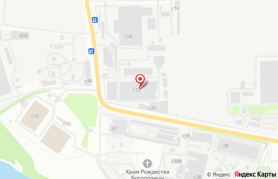 Карта: Московская область, ул. Тураевская, с. 10