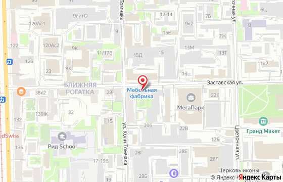 Карта: Заставская д 24