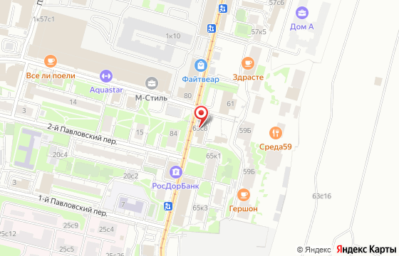Карта: Дубининская, 63 ст8