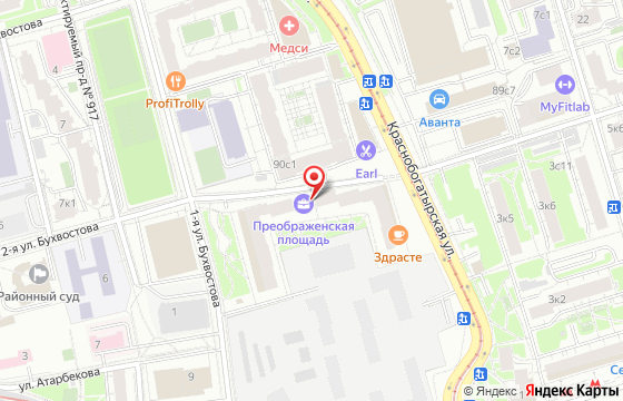 Карта: Бухвостова 1-я, 12/11 к12