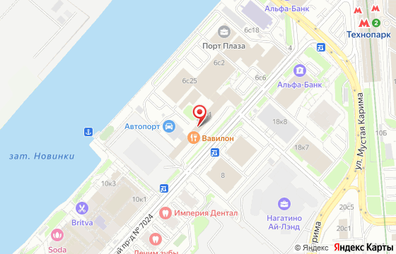Карта: Проектируемый проезд 4062, дом 6