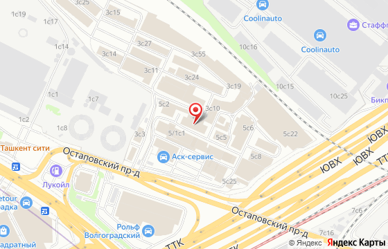 Карта: Остаповский проезд, 5 ст4