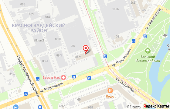 Карта: ш. Революции 88Ж
