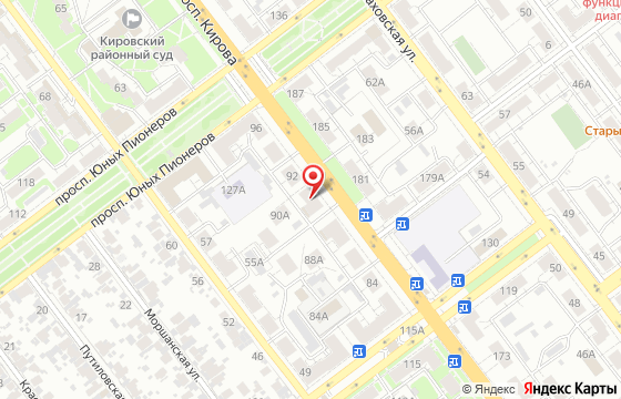 Карта: Самара, ул. Кирова, 90