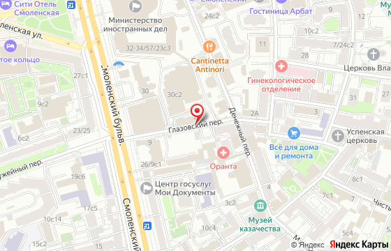Карта: Луначарского 72