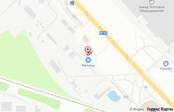 Карта: г. Тосно, Московское шоссе, д. 29