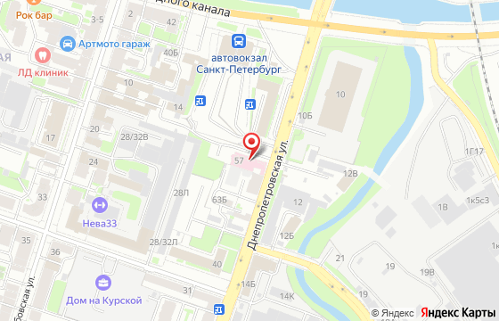 Карта: Днепропетровская 57