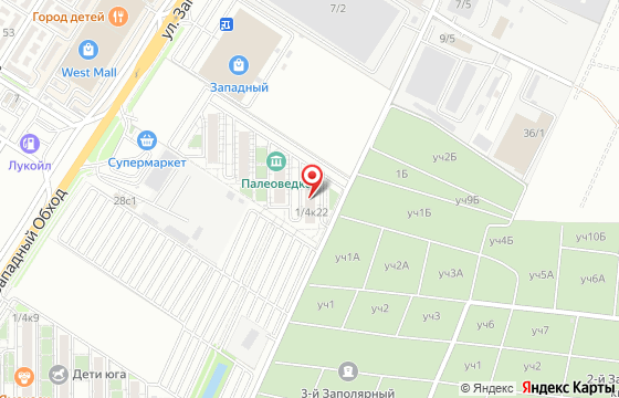 Карта: ул. Красных Партизан 1/4 к. 22
