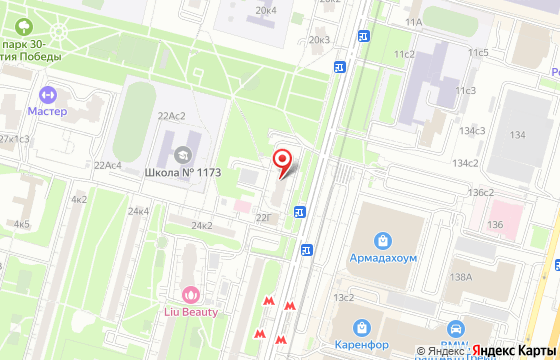 Карта: Москва, ул. Кировоградская, д. 22